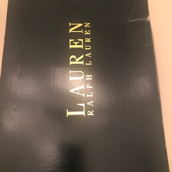 Ralph Lauren Leather Riding Boots BLACK size 8 - Picture 5 of 14